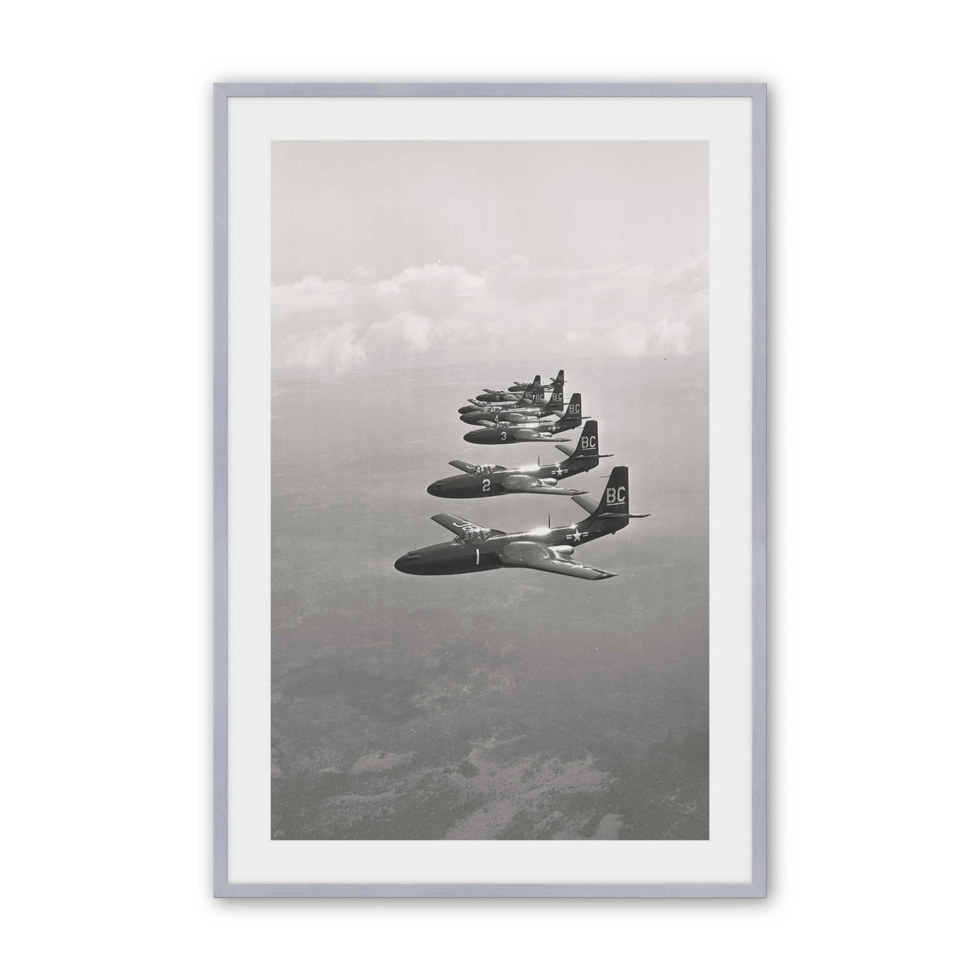 [Color:Polished Chrome], Picture of art in a Polished Chrome frame