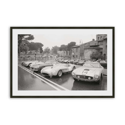 [Color:Satin Black], Picture of art in a Satin Black frame