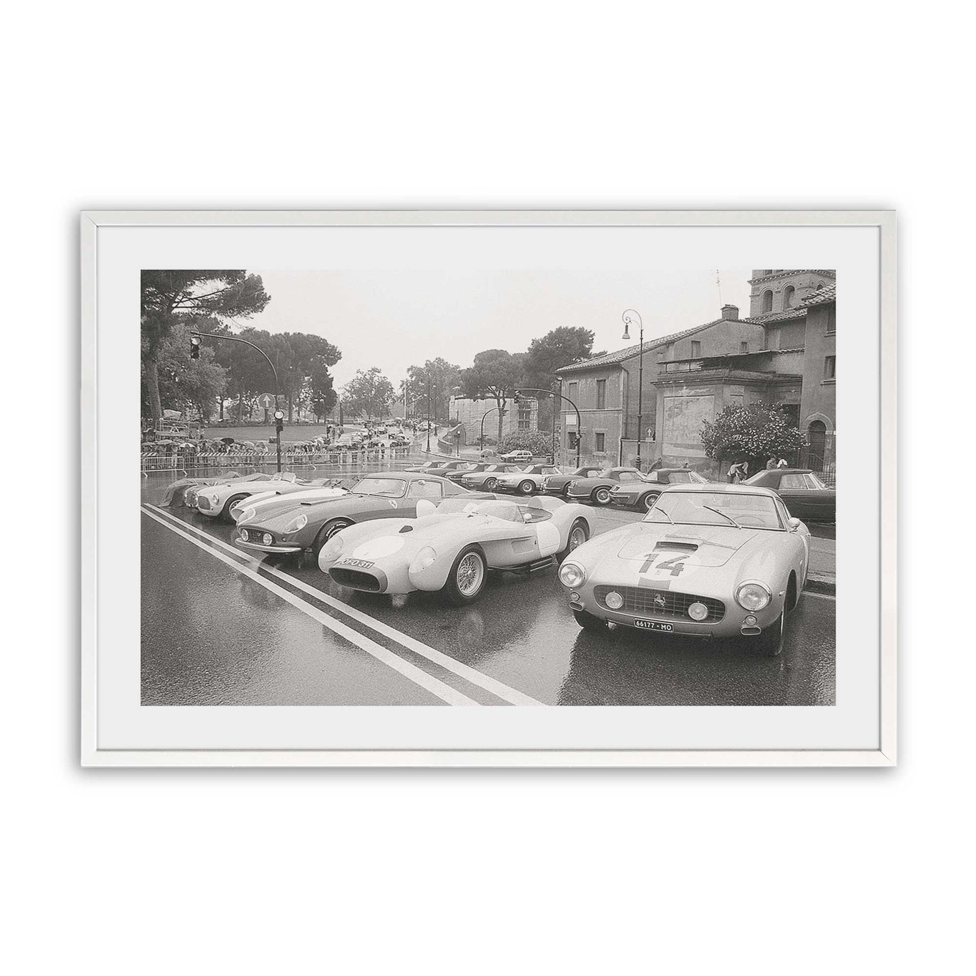 [Color:Opaque White], Picture of art in a Opaque White frame