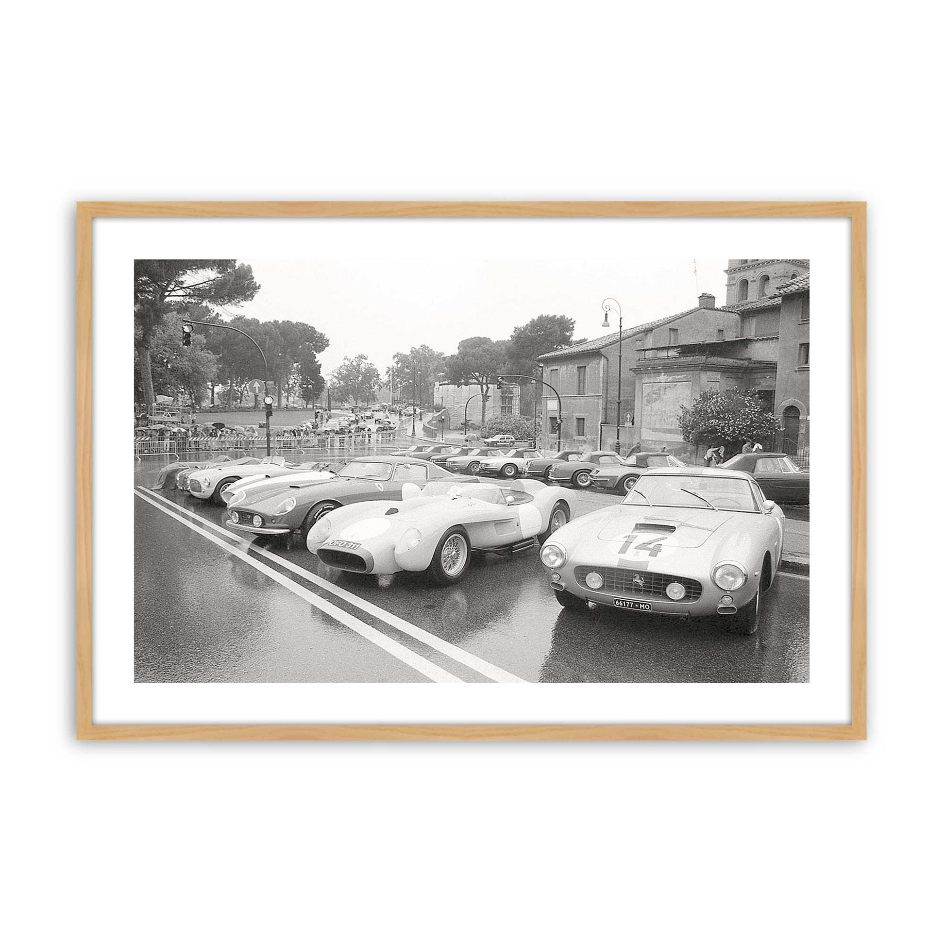 [Color:American Maple], Picture of art in a American Maple frame