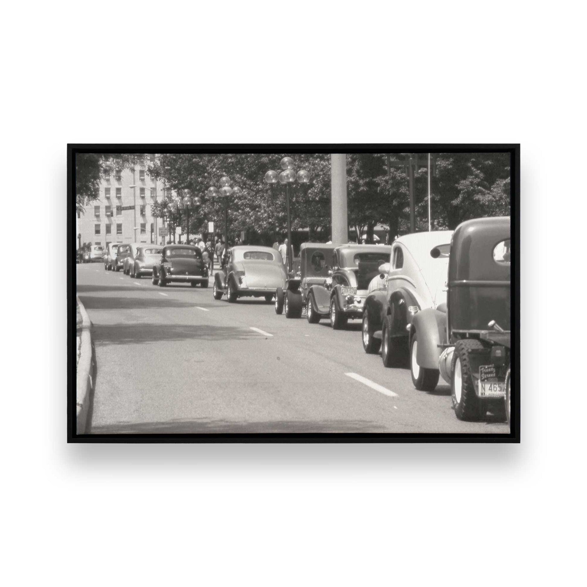 [Color:Satin Black], Picture of art in a Satin Black frame