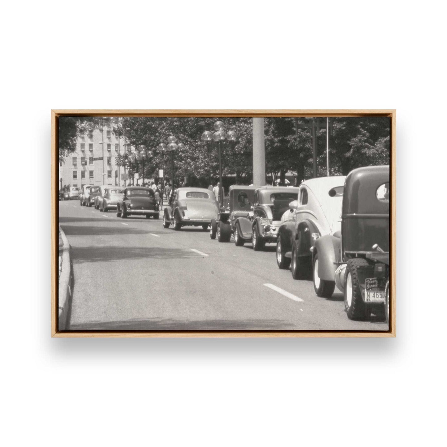 [Color:American Maple], Picture of art in a American Maple frame