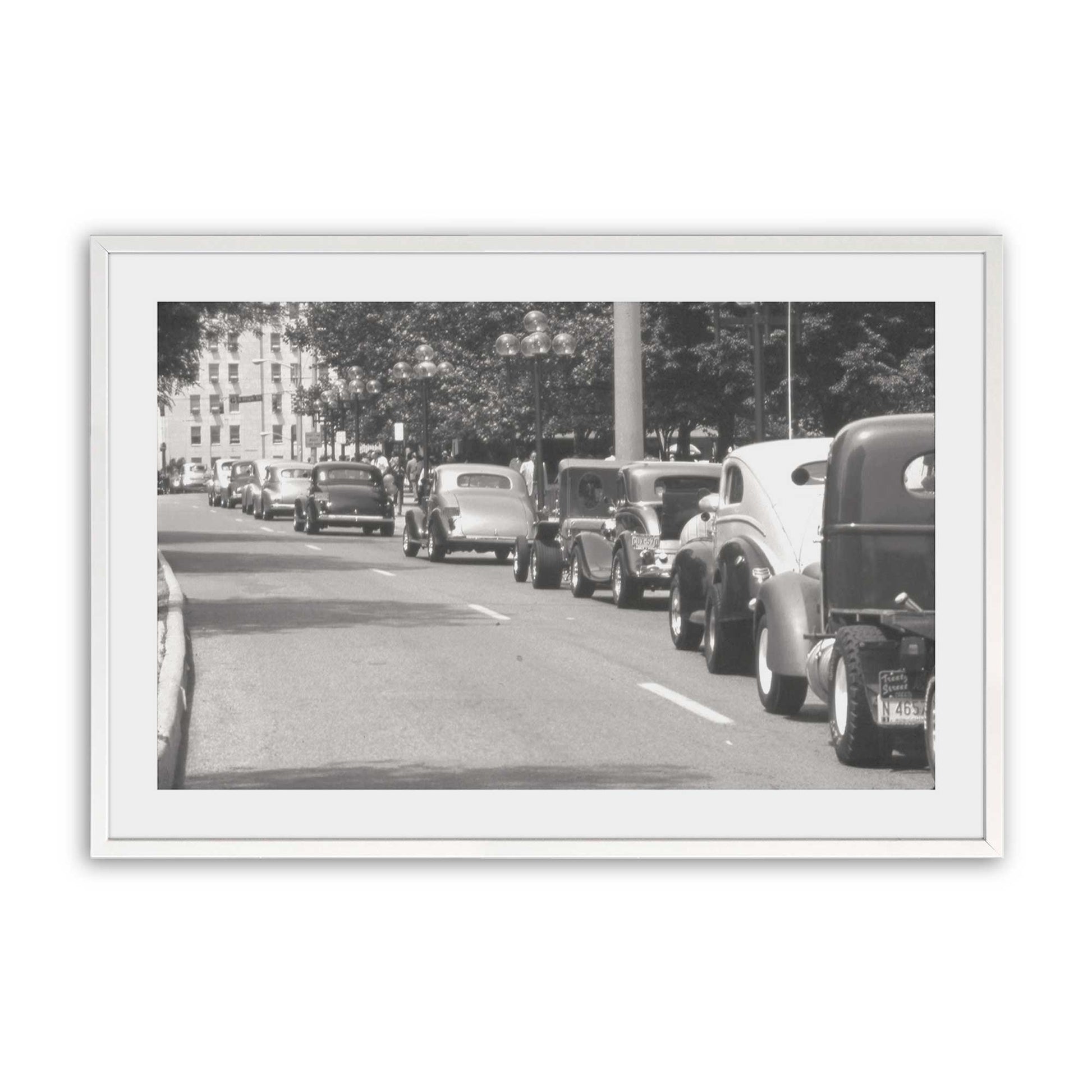 [Color:Opaque White], Picture of art in a Opaque White frame