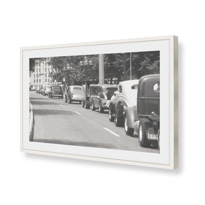 [Color:Opaque White], Picture of art in a Opaque White frame of the corner