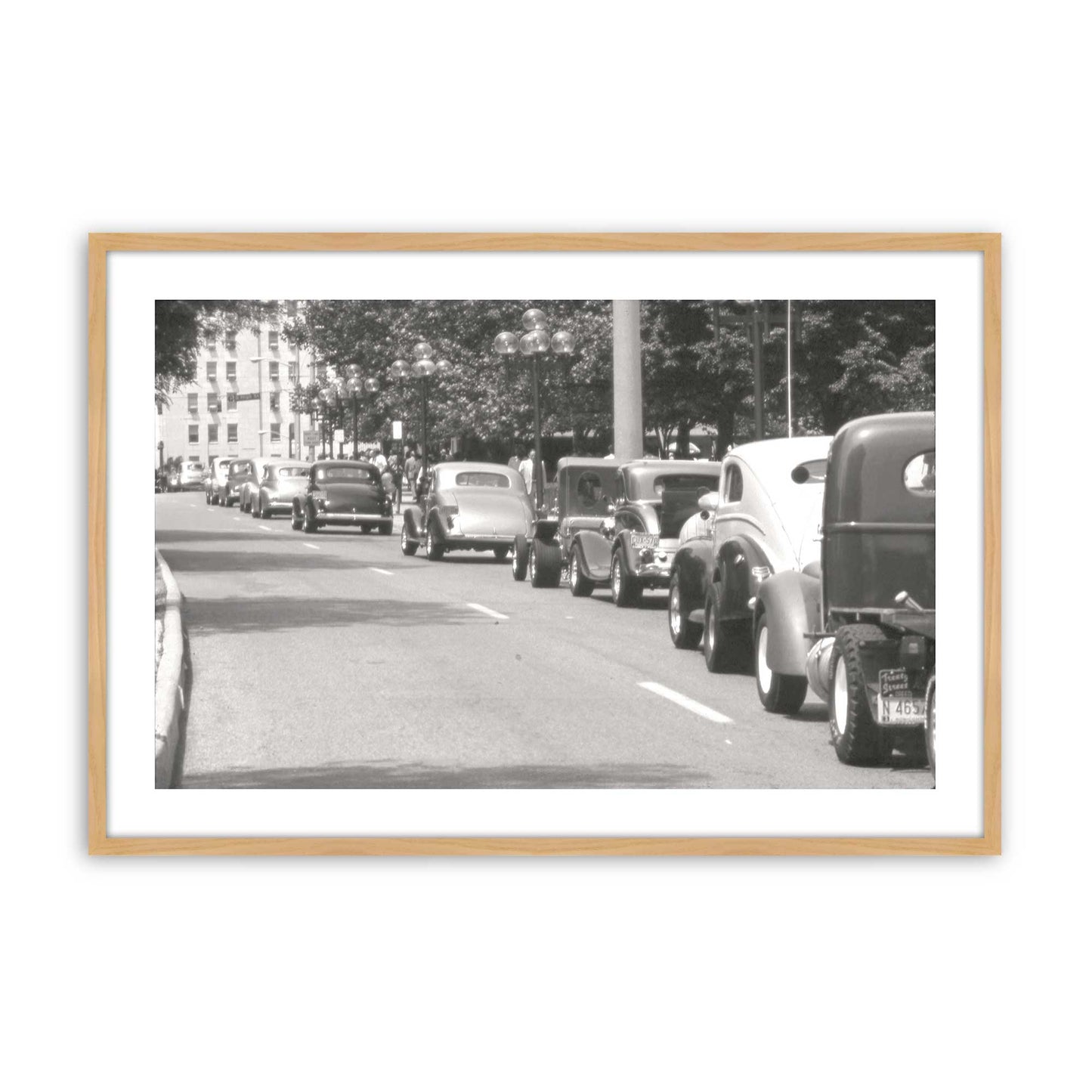 [Color:American Maple], Picture of art in a American Maple frame