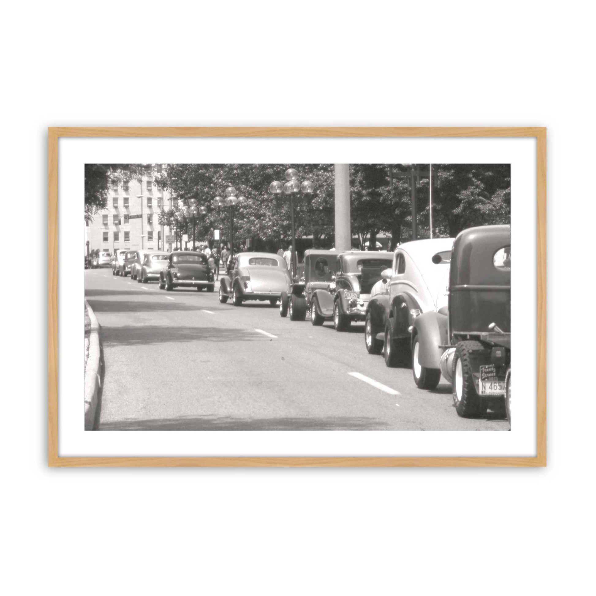 [Color:American Maple], Picture of art in a American Maple frame