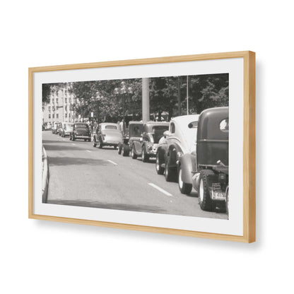 [Color:American Maple], Picture of art in a American Maple frame of the corner