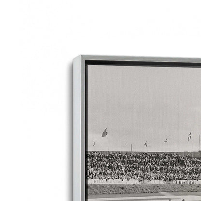 [Color:Polished Chrome], Picture of art in a Polished Chrome frame at an angle
