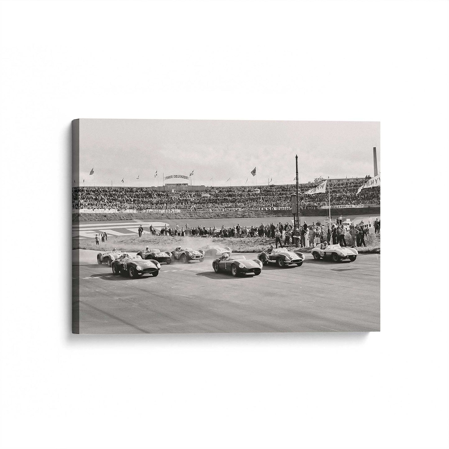 [Color:Stretched Canvas], Picture of art at an angle