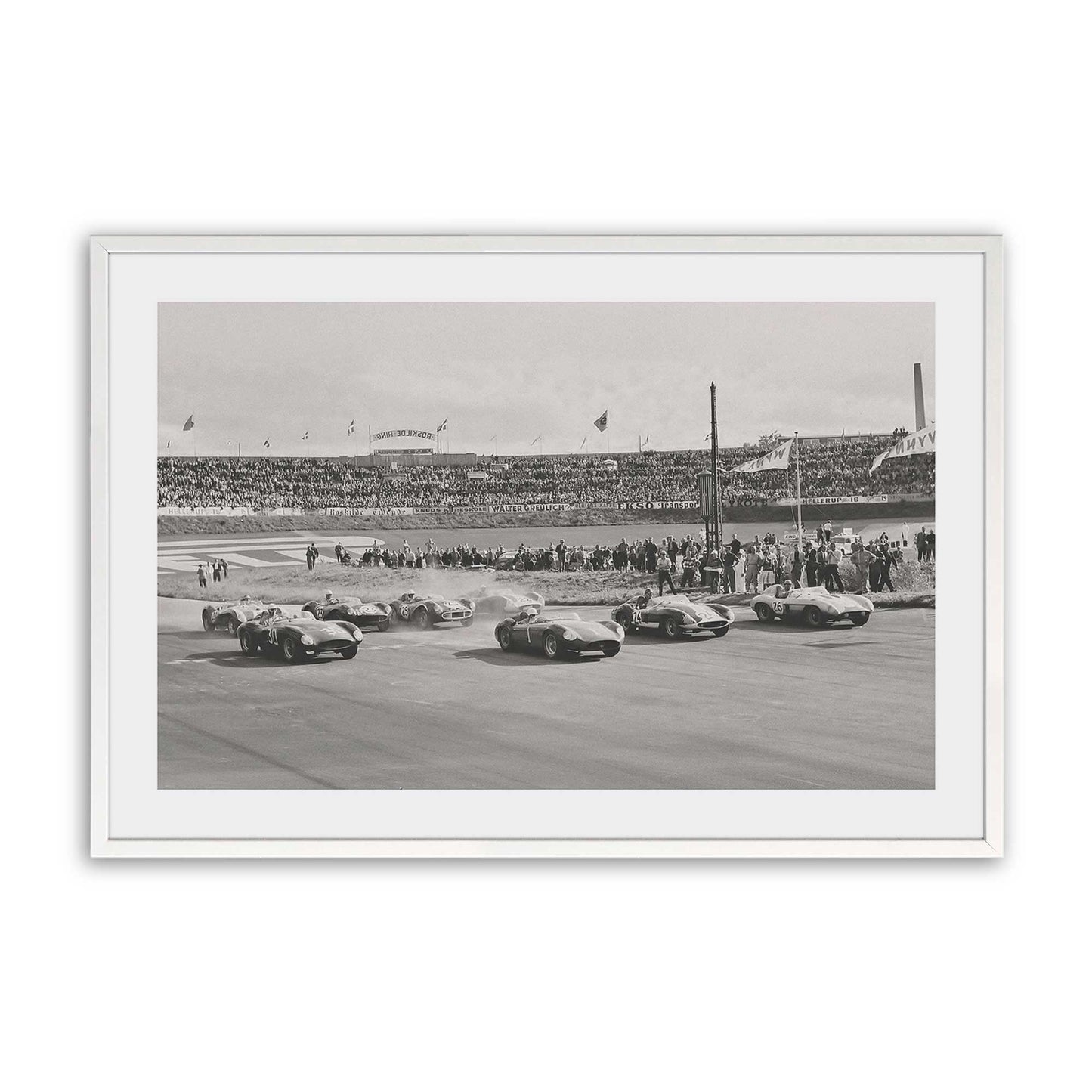 [Color:Opaque White], Picture of art in a Opaque White frame