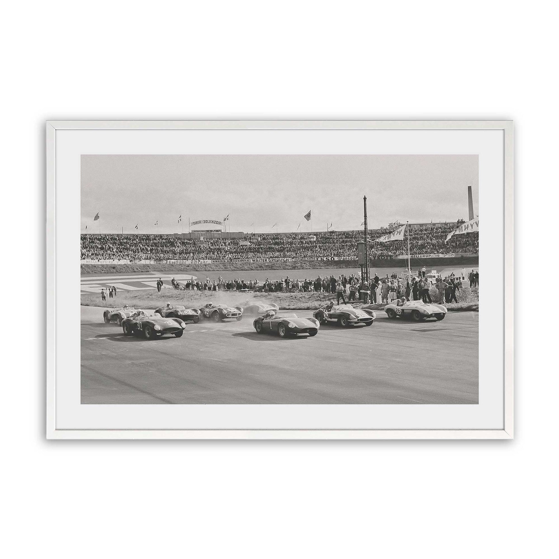 [Color:Opaque White], Picture of art in a Opaque White frame