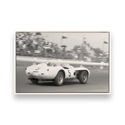 [Color:Opaque White], Picture of art in a White frame