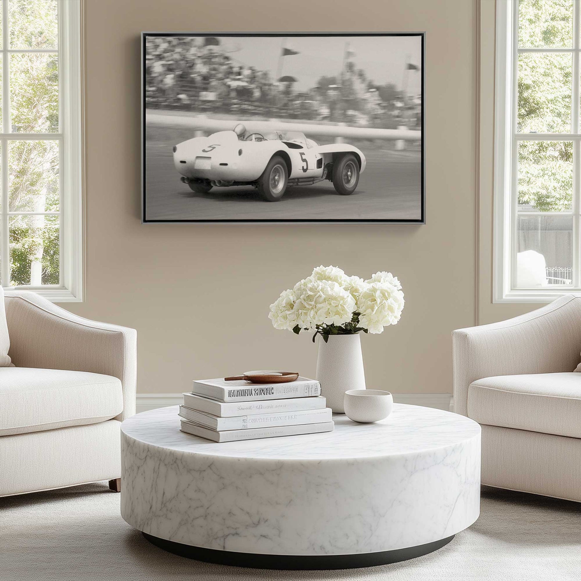 Picture of art in a room