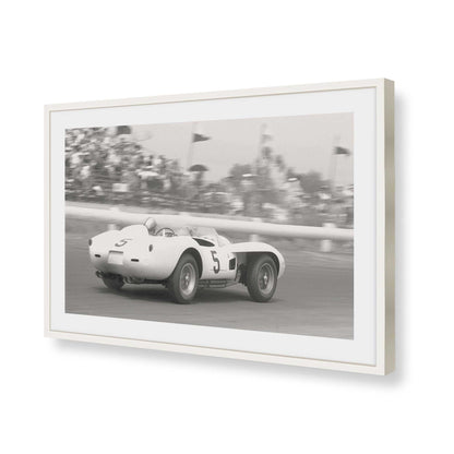 [Color:Opaque White], Picture of art in a Opaque White frame of the corner