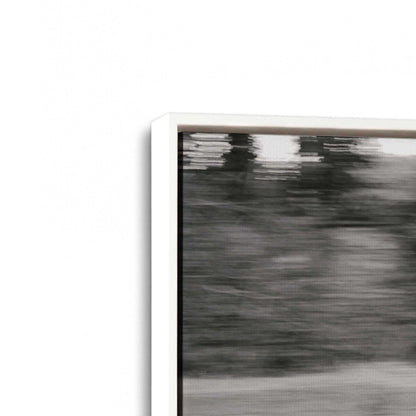 [Color:Opaque White], Picture of art in a White frame at an angle