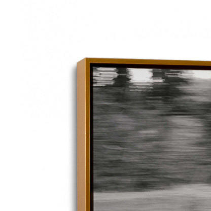[Color:Polished Gold], Picture of art in a Polished Gold frame at an angle