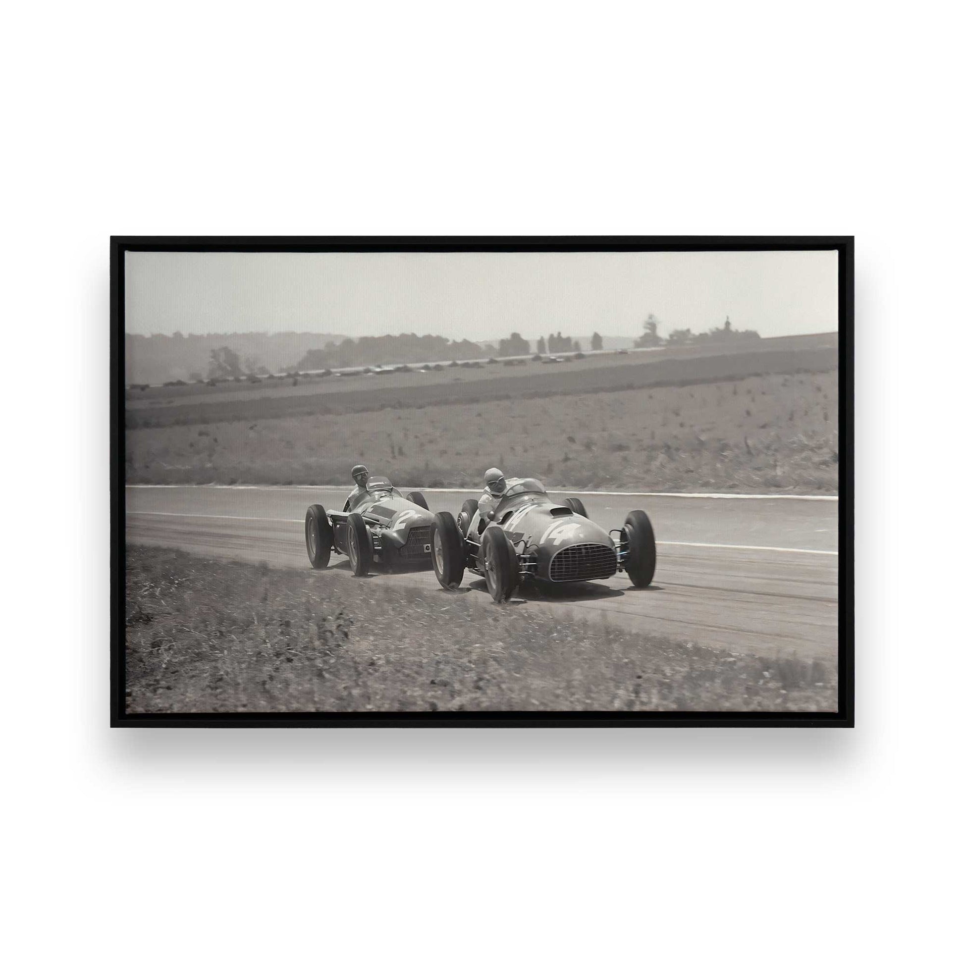 [Color:Satin Black], Picture of art in a Satin Black frame