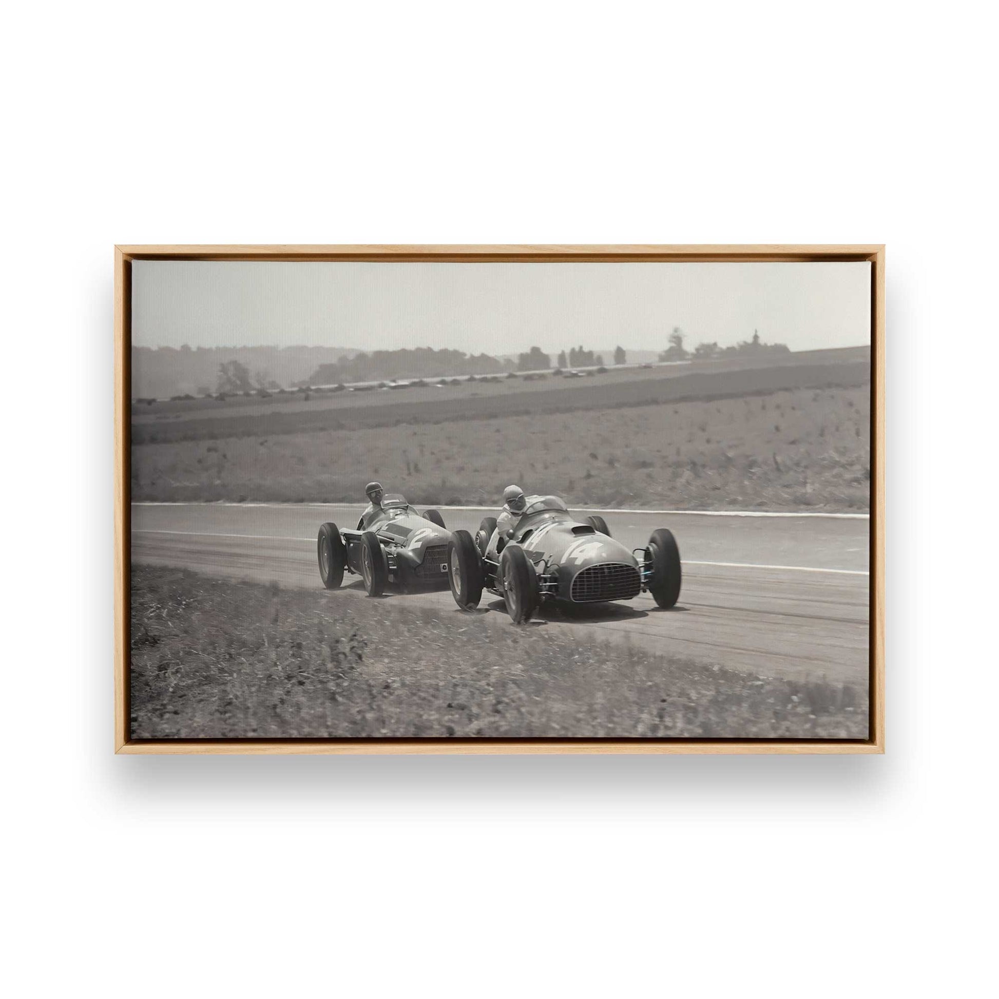 [Color:American Maple], Picture of art in a American Maple frame