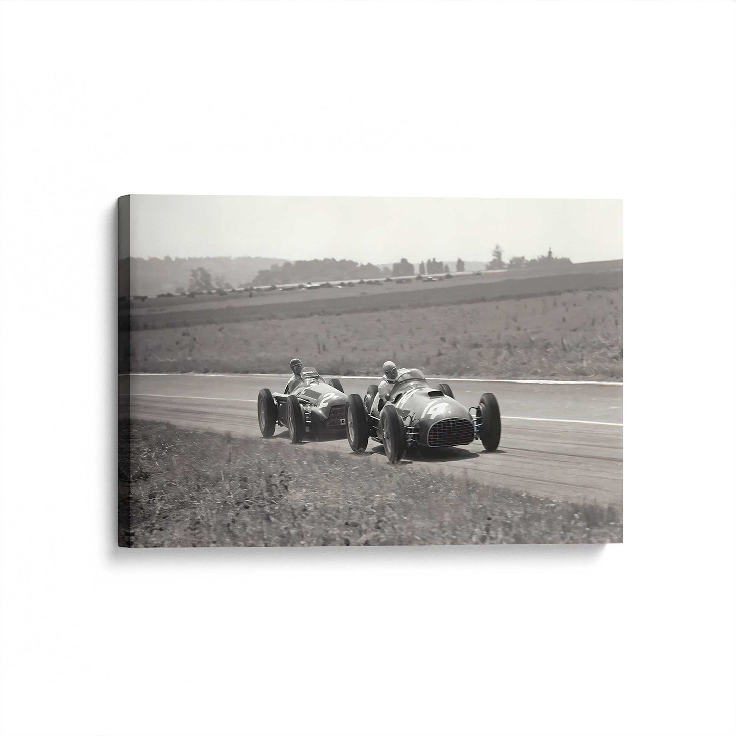 [Color:Stretched Canvas], Picture of art at an angle