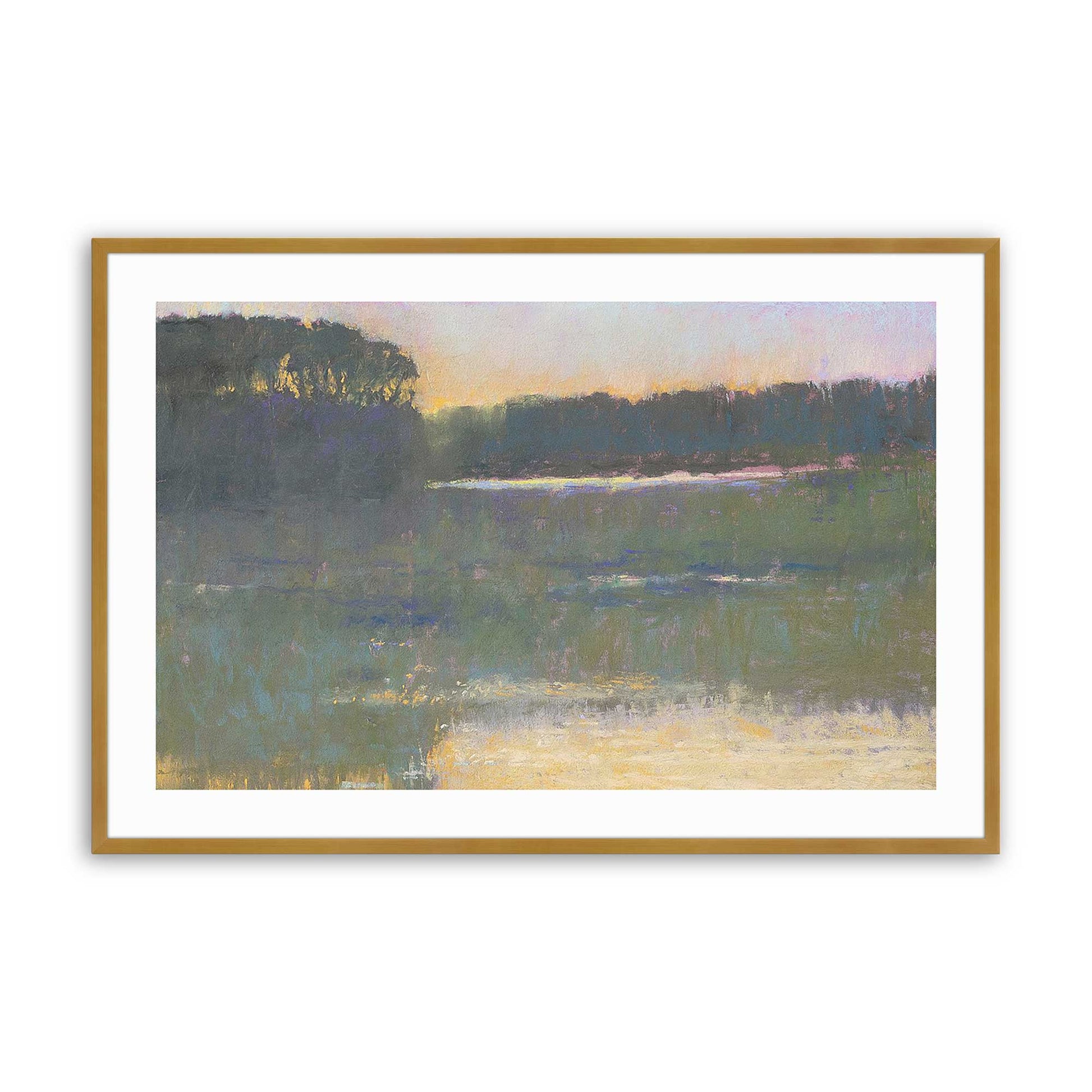 [Color:Polished Gold], Picture of art in a Polished Gold frame