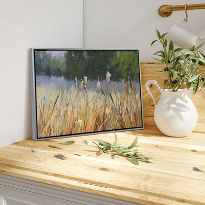 Whispering Reeds Print on Canvas