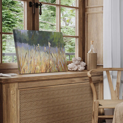 Whispering Reeds Print on Canvas