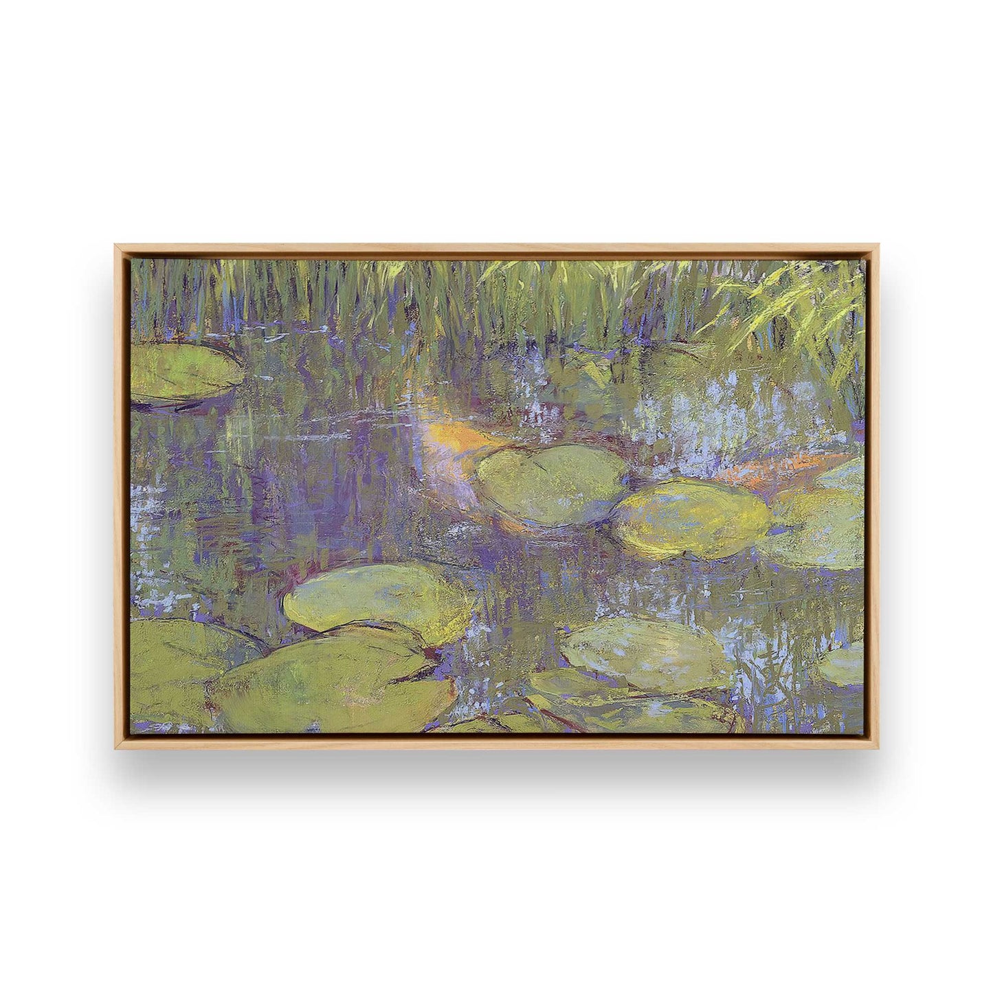 [Color:American Maple], Picture of art in a American Maple frame