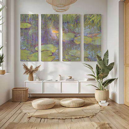 [Color:Stretched Canvas], Picture of art in a room