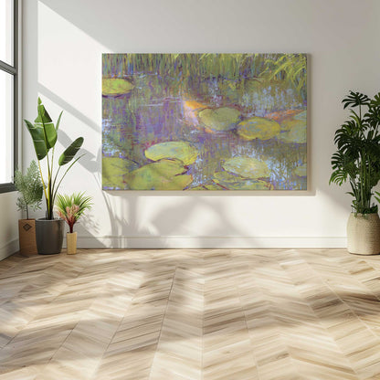 [Color:Stretched Canvas], Picture of art in a room