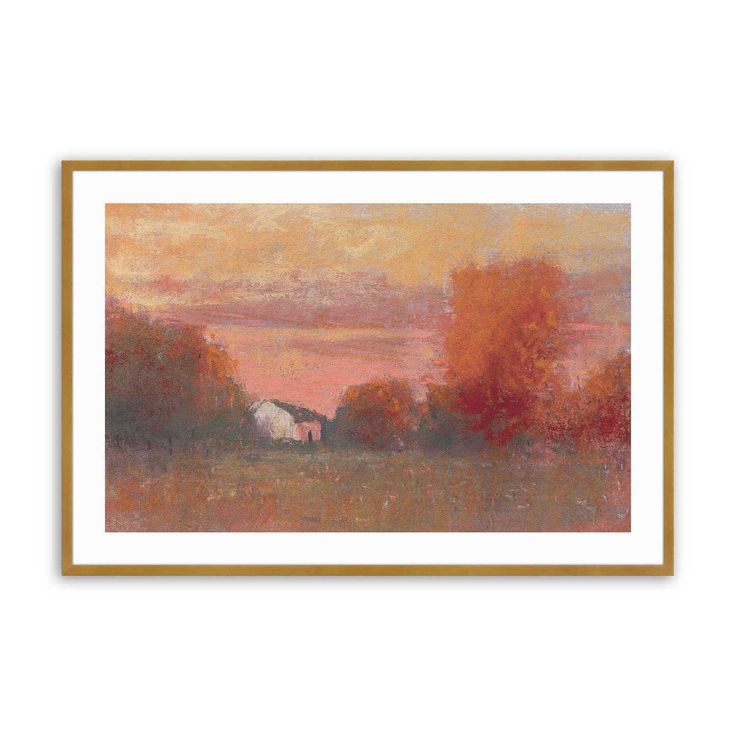 [Color:Polished Gold], Picture of art in a Polished Gold frame