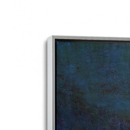 [Color:Polished Chrome], Picture of art in a Polished Chrome frame at an angle