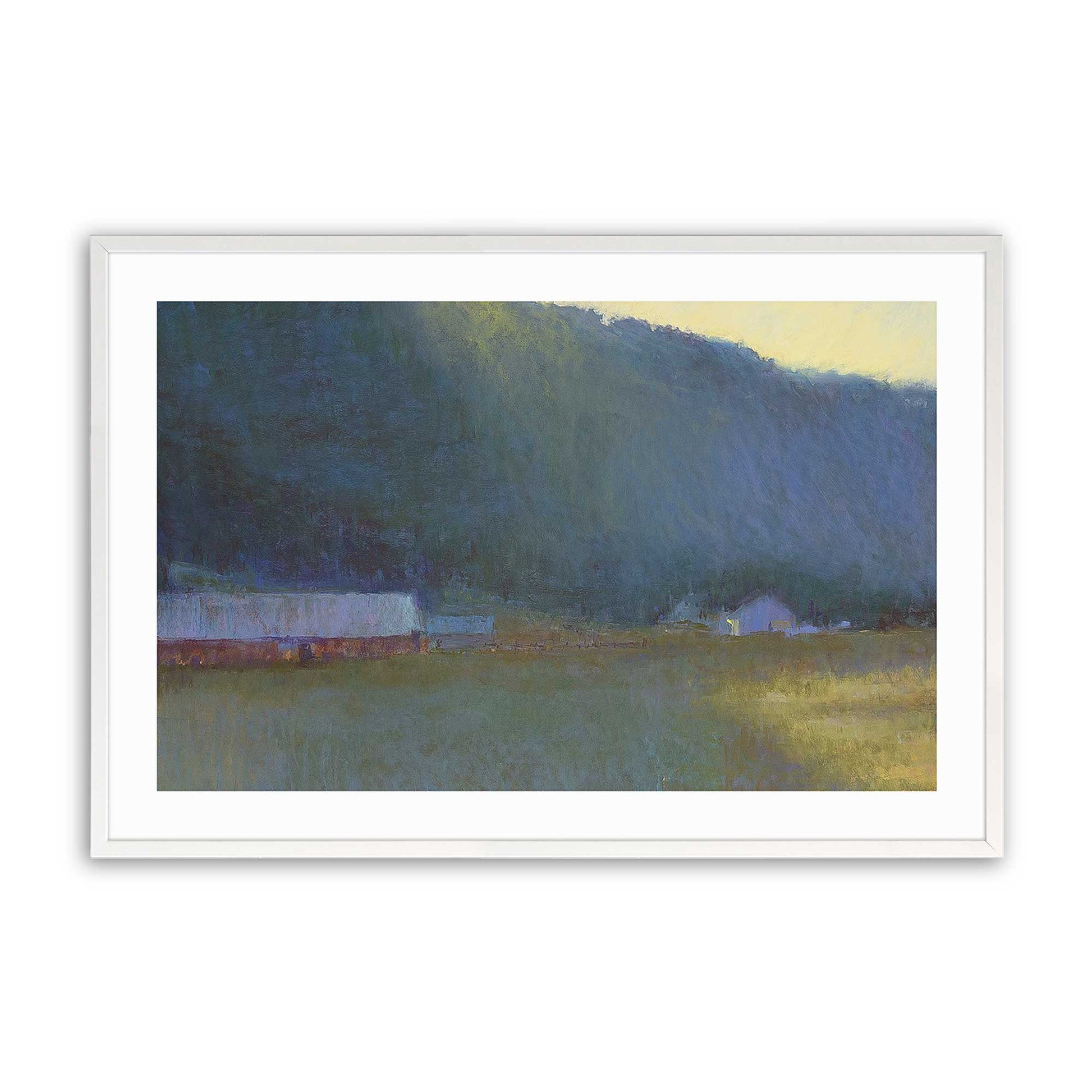 [Color:Opaque White], Picture of art in a Opaque White frame