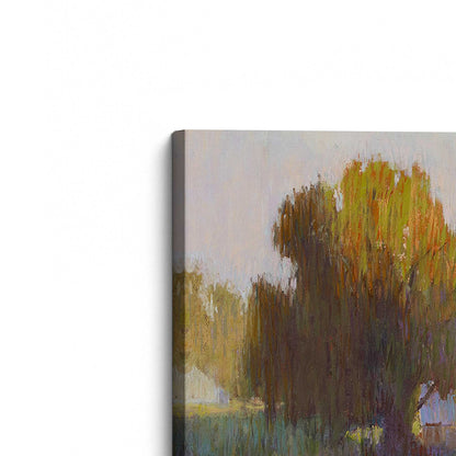 [Color:Stretched Canvas], Picture of the corner of the art