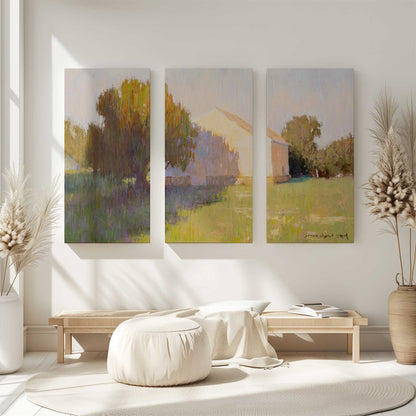 [Color:Stretched Canvas], Picture of art in a room