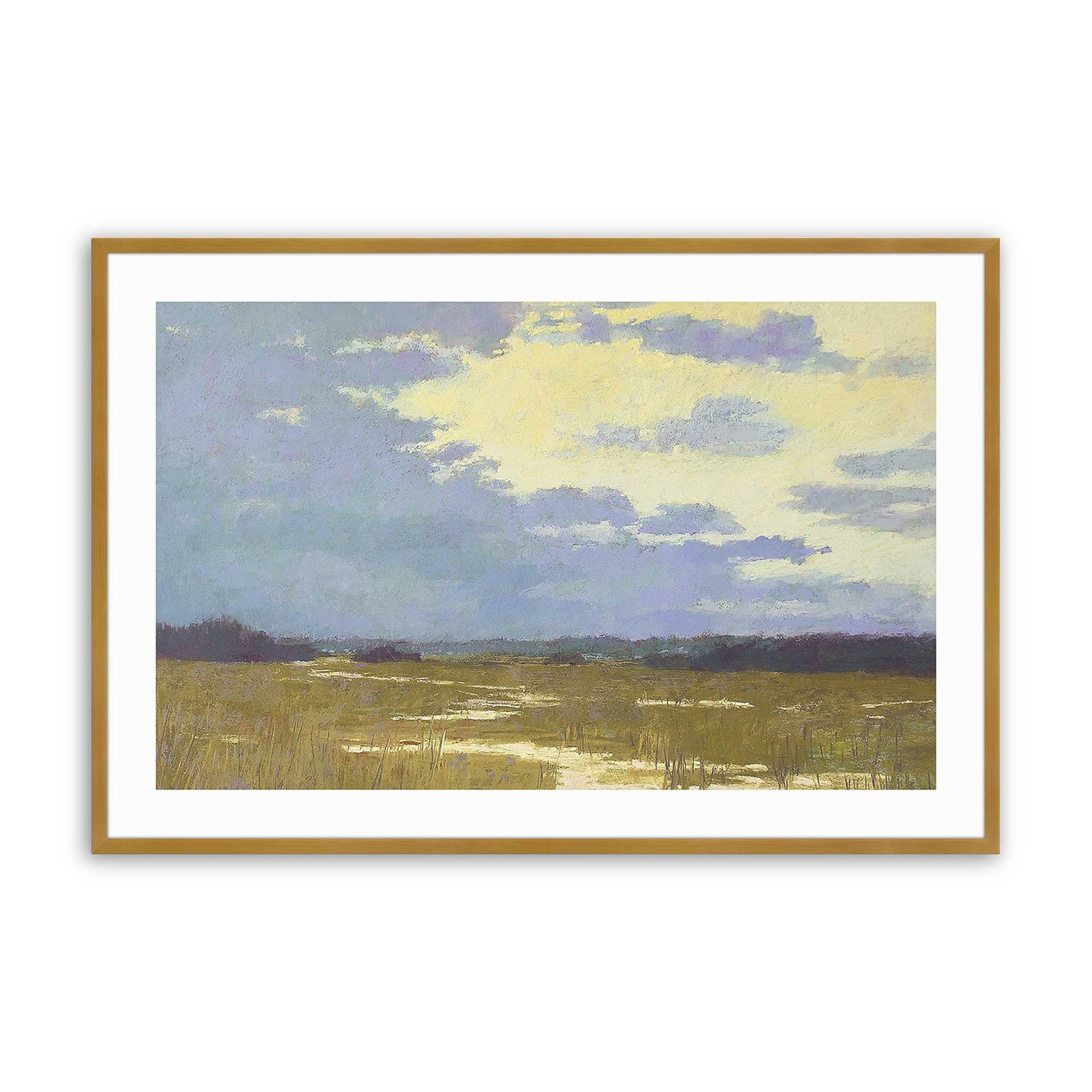 [Color:Polished Gold], Picture of art in a Polished Gold frame