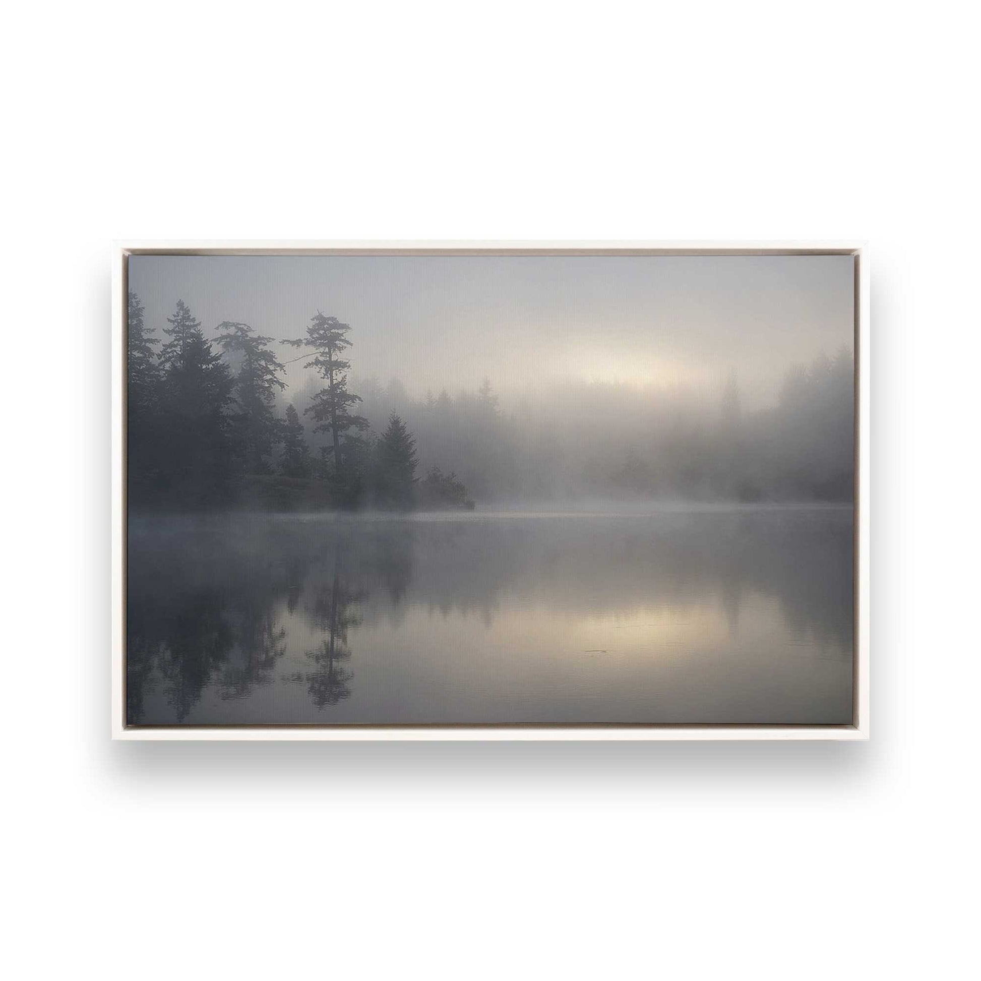 [Color:White], Picture of art in a White frame