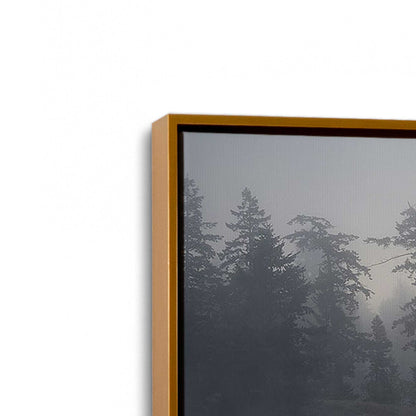 [Color:Polished Gold], Picture of art in a Polished Gold frame at an angle