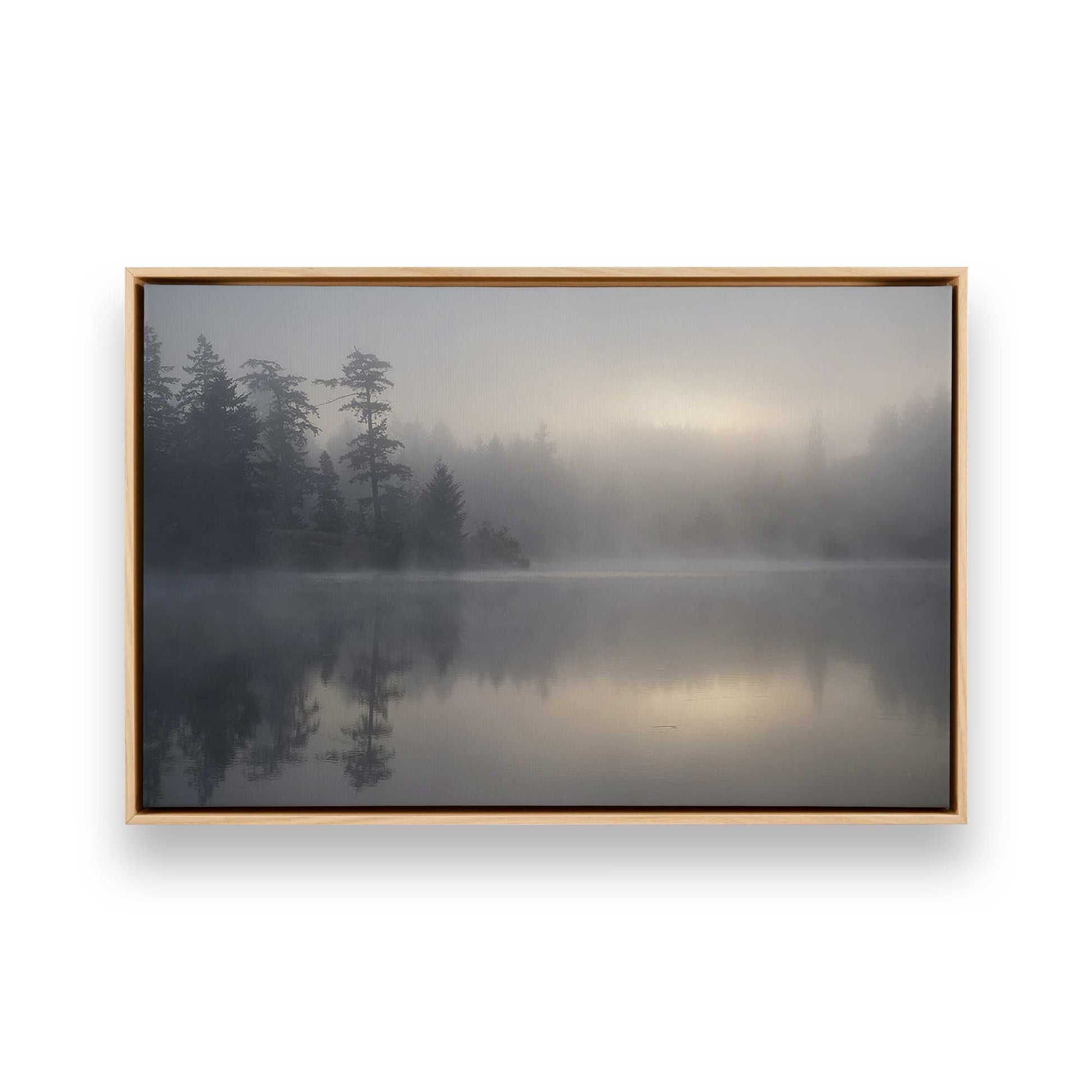 [Color:American Maple], Picture of art in a American Maple frame