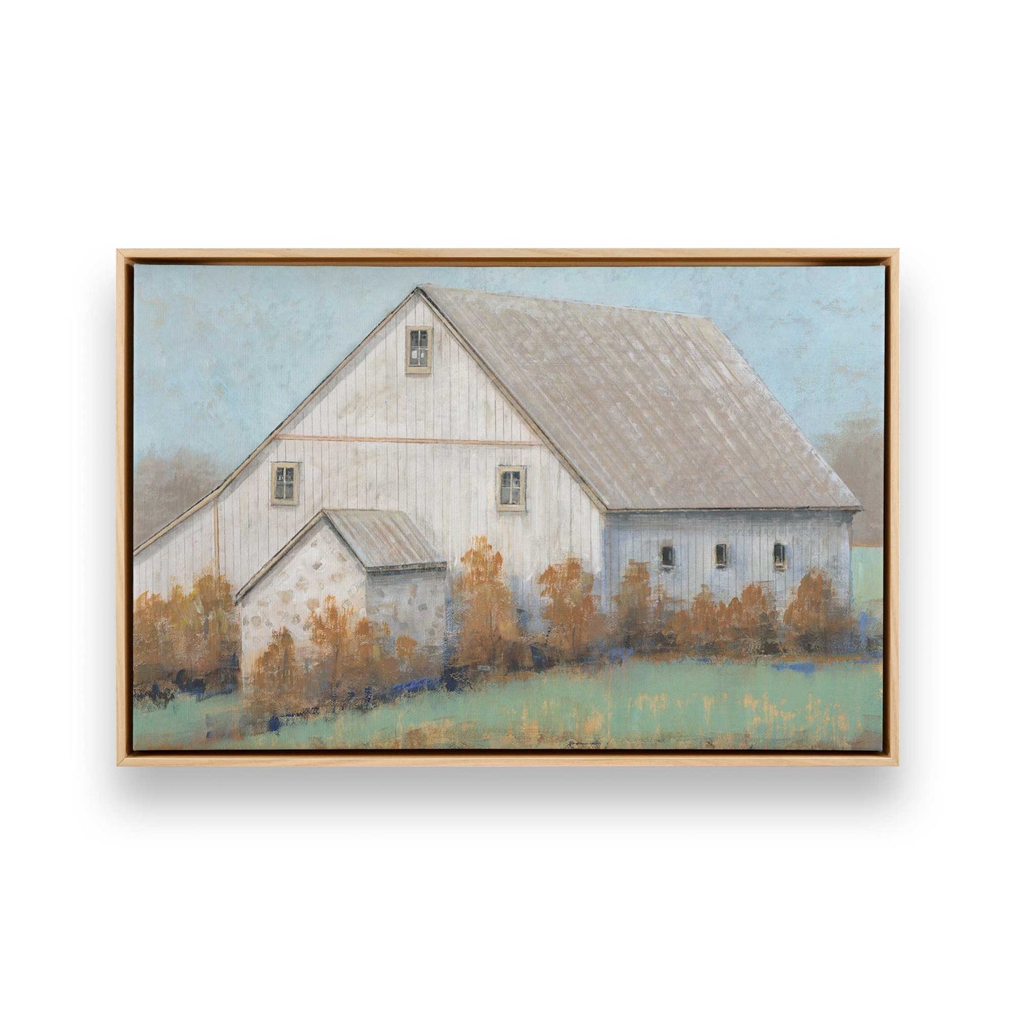 [Color:American Maple], Picture of art in a American Maple frame