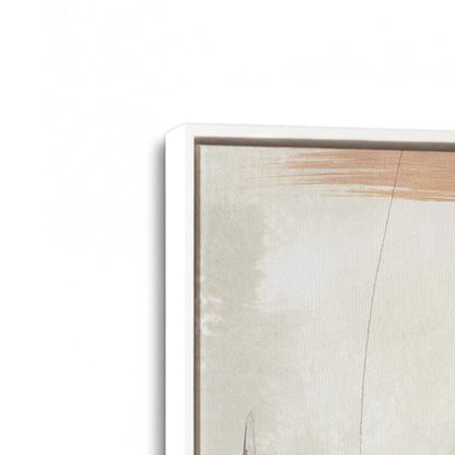 [Color:Opaque White], Picture of art in a White frame at an angle