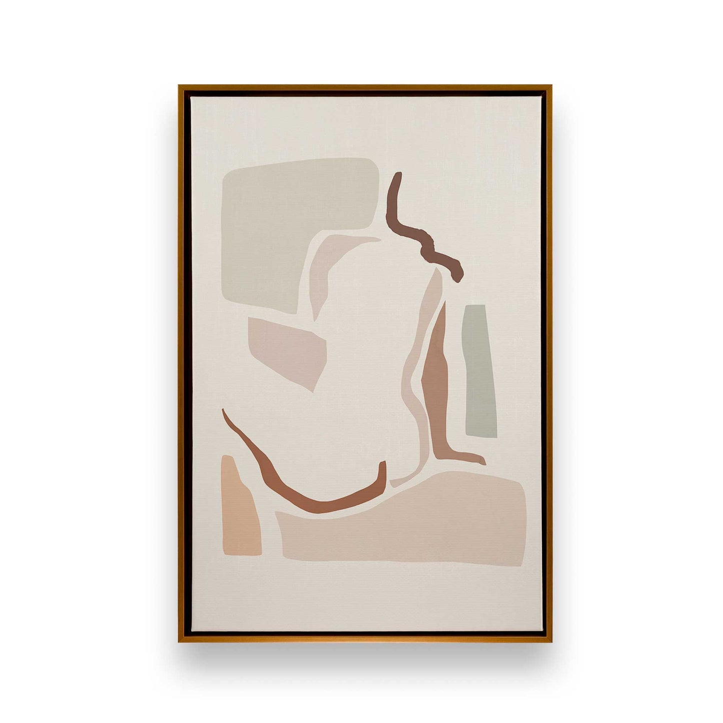 [Color:Polished Gold], Picture of art in a Polished Gold frame