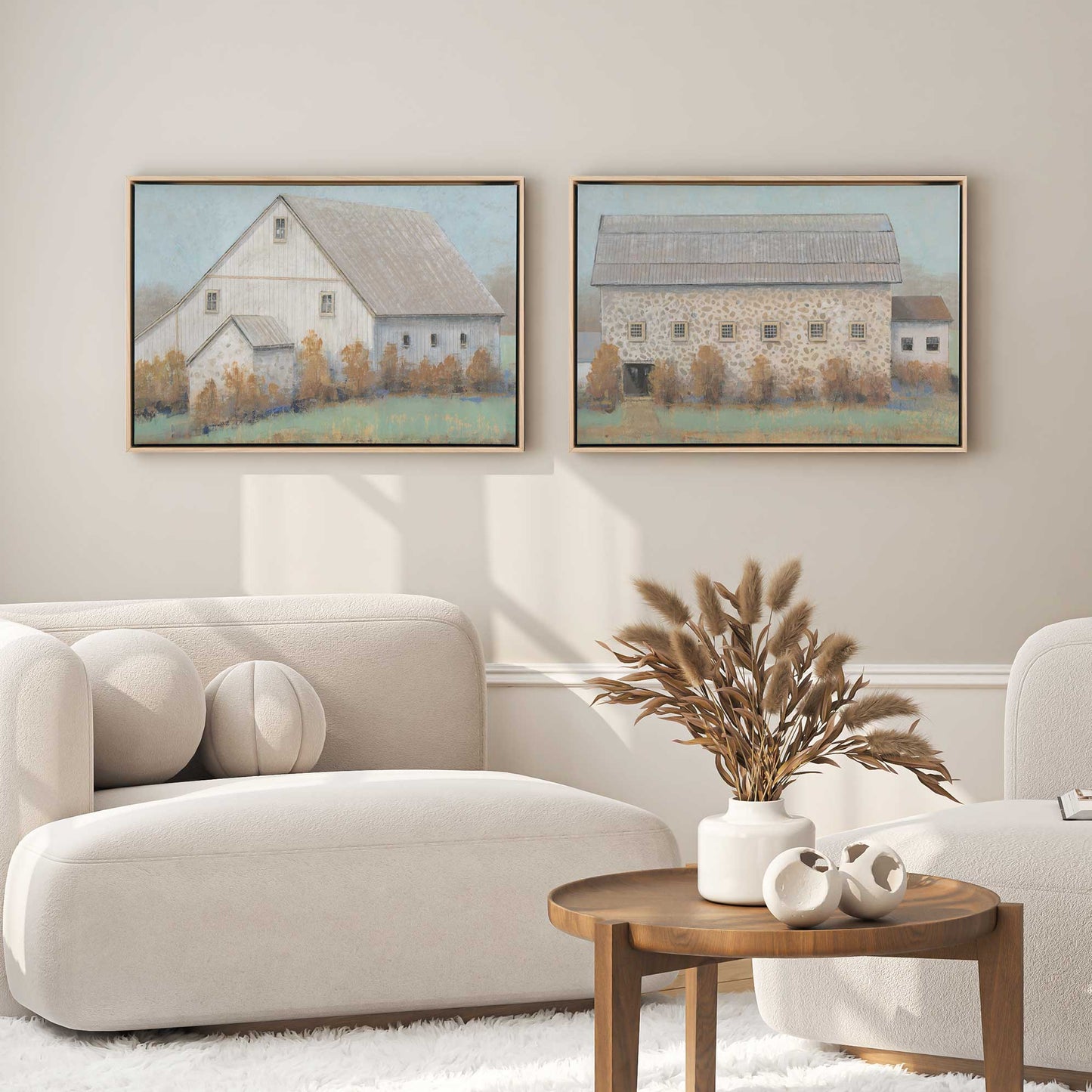 [Color:American Maple], Picture of art in a American Maple frame