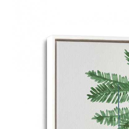 [Color:Opaque White], Picture of art in a White frame at an angle