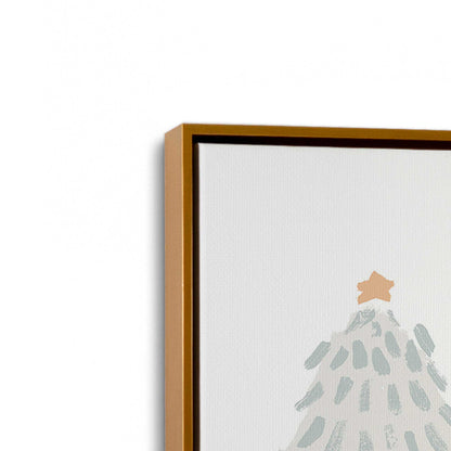 [Color:Polished Gold], Picture of art in a Polished Gold frame at an angle