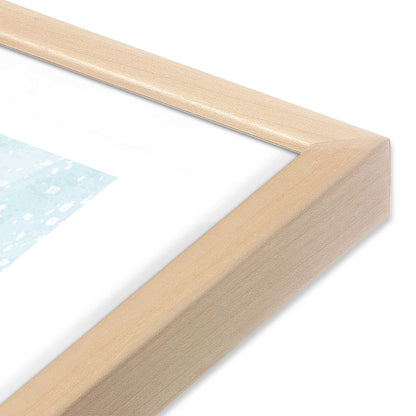 [Color:Raw Maple], Picture of art in a Raw Maple frame at an angle