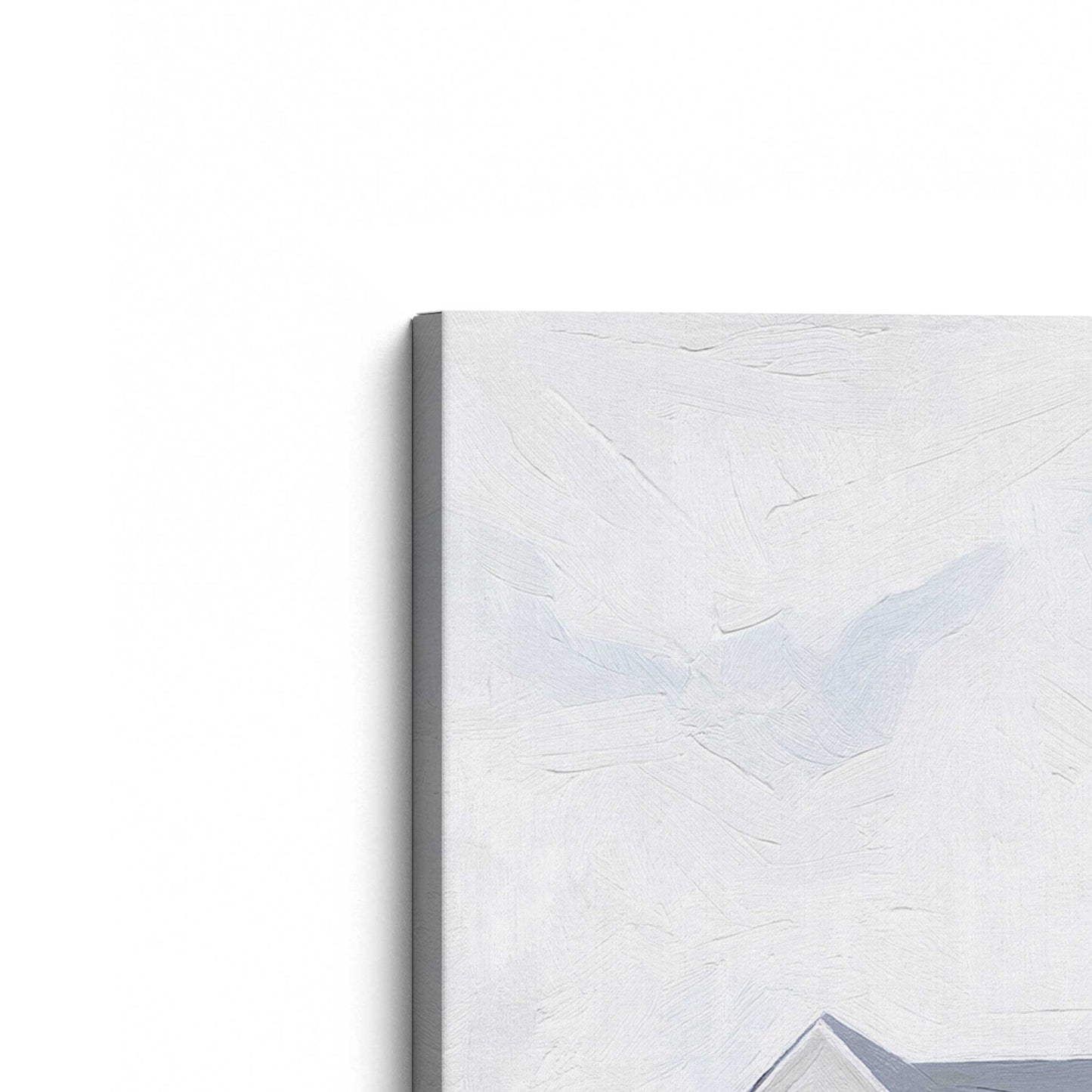 [Color:Stretched Canvas], Picture of the corner of the art