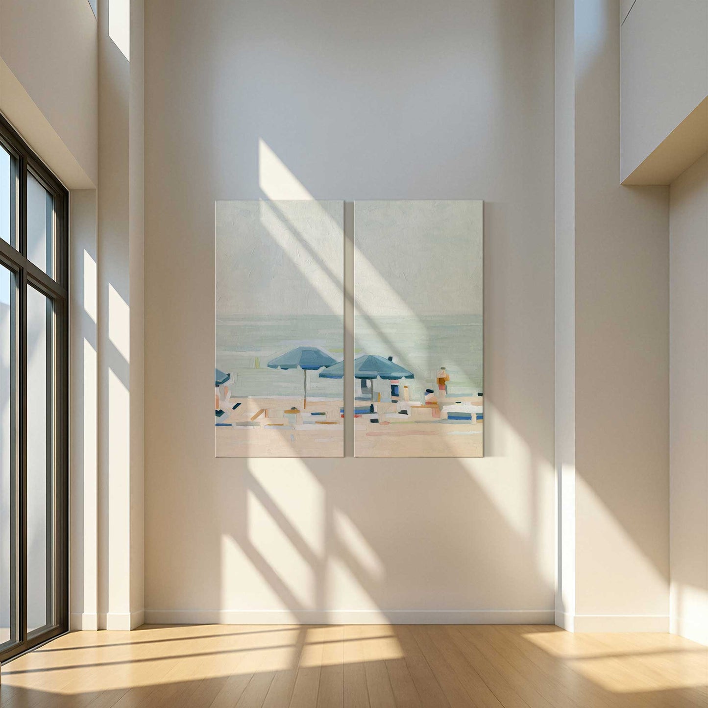 [Color:Stretched Canvas], Picture of art in a room