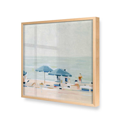 [Color:Raw Maple], Picture of art in a Raw Maple frame at an angle