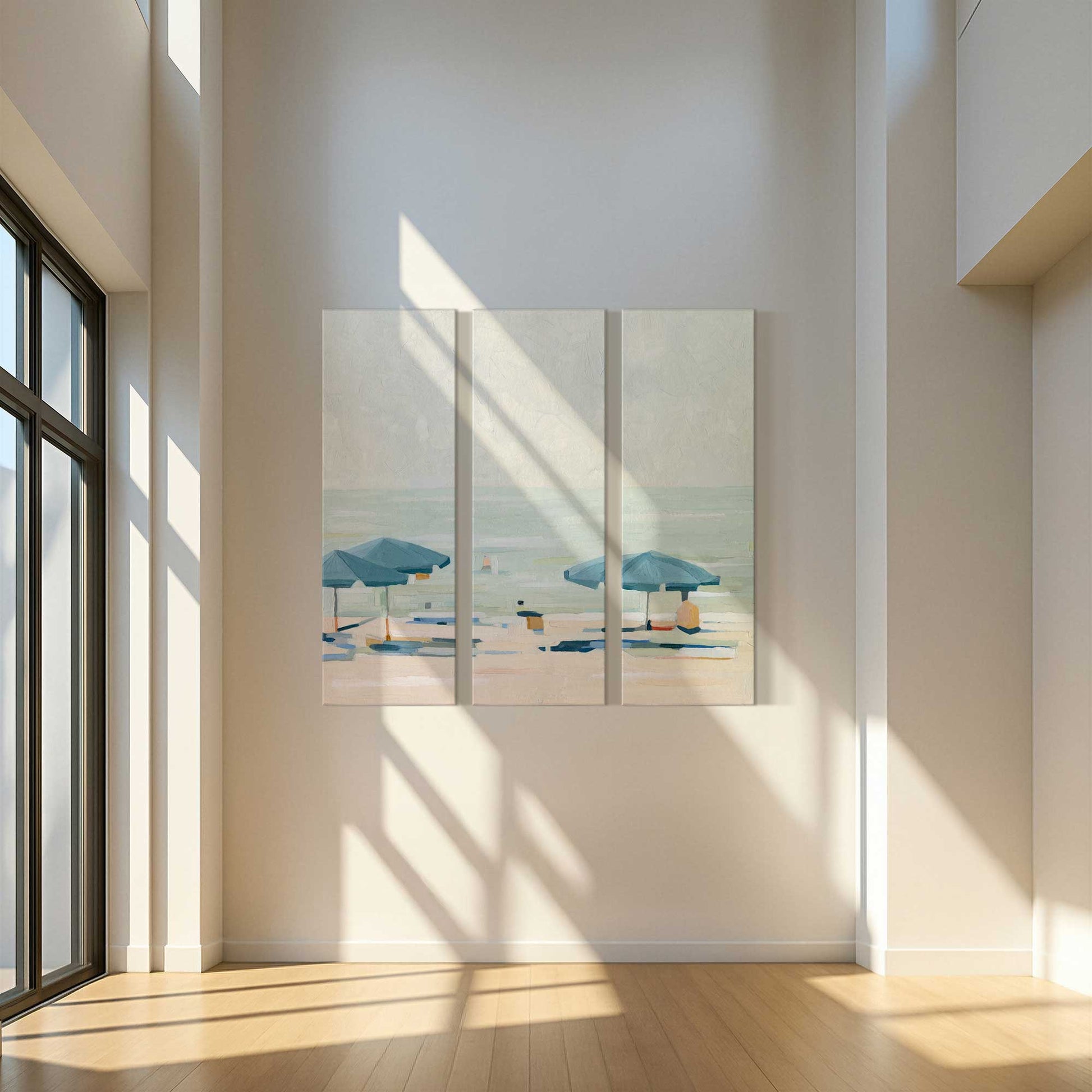 [Color:Stretched Canvas], Picture of art in a room