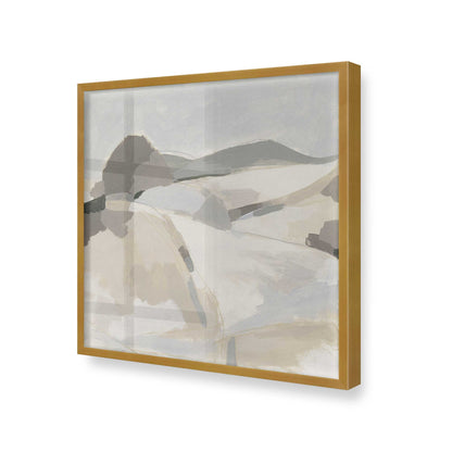 [Color:Polished Gold], Picture of art in a Polished Gold frame at an angle